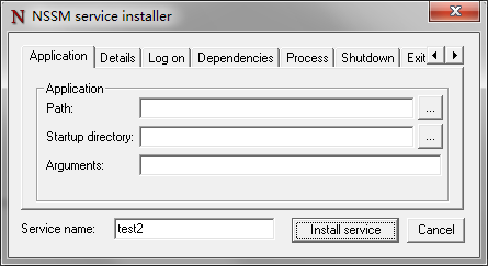 [轉(zhuǎn)載]NSSM 將程序封裝成服務(wù)軟件